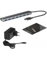 iTec i-tec USB 3.0 Metal Charging HUB 7 port z zasilaczem, 7 portów ładujących USB3.0 - nr 58