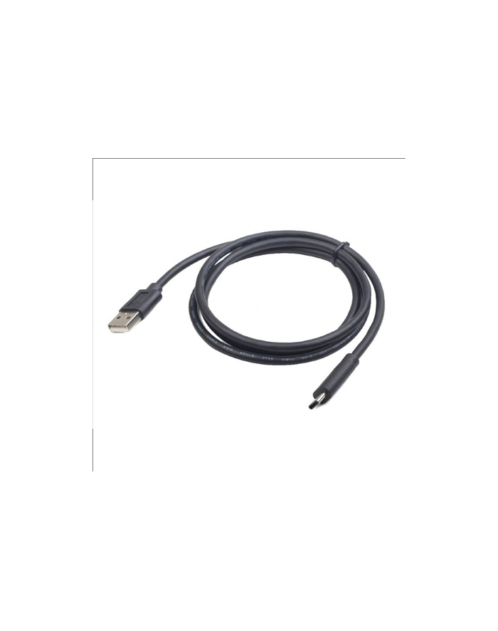 Gembird kabel USB 2.0 AM -> USB TYPE-C (480MB/s) 1m, czarny główny