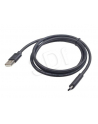 Gembird kabel USB 2.0 AM -> USB TYPE-C (480MB/s) 1m, czarny - nr 5