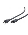 Gembird kabel micro USB 2.0 BM -> USB TYPE-C (480MB/s) 1m, czarny - nr 10