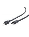Gembird kabel micro USB 2.0 BM -> USB TYPE-C (480MB/s) 1m, czarny - nr 11