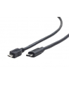 Gembird kabel micro USB 2.0 BM -> USB TYPE-C (480MB/s) 1m, czarny - nr 3