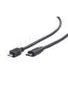 Gembird kabel micro USB 2.0 BM -> USB TYPE-C (480MB/s) 1m, czarny - nr 4