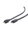 Gembird kabel micro USB 2.0 BM -> USB TYPE-C (480MB/s) 1m, czarny - nr 6
