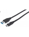 Manhattan Kabel USB 3.1 Gen2, typ-C / typ-A M/M 1m czarny - nr 4