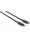 Manhattan Kabel USB 3.1 Gen2, typ-C / typ-C M/M 1m czarny - nr 26