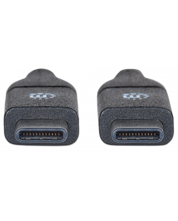 Manhattan Kabel USB 3.1 Gen2, typ-C / typ-C M/M 1m czarny