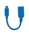 Manhattan Kabel USB 3.1 Gen1, typ-C / typ-A M/Ż 15cm niebieski - nr 10