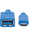 Manhattan Kabel USB 3.1 Gen1, typ-C / typ-A M/Ż 15cm niebieski - nr 23