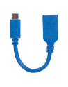 Manhattan Kabel USB 3.1 Gen1, typ-C / typ-A M/Ż 15cm niebieski - nr 24