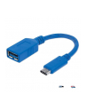 Manhattan Kabel USB 3.1 Gen1, typ-C / typ-A M/Ż 15cm niebieski - nr 8