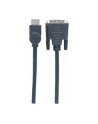 Manhattan Kabel monitorowy HDMI-DVI-D 24+1 M/M 3m czarny - nr 22