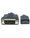 Manhattan Kabel monitorowy HDMI-DVI-D 24+1 M/M 3m czarny - nr 7