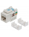 Intellinet Network Solutions Intellinet Moduł Keystone Cat6 UTP RJ45 zaciskany biały - nr 25