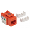 Intellinet Network Solutions Intellinet Moduł Keystone Cat5e UTP RJ45 zaciskany pomarańczowy - nr 17