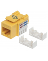 Intellinet Network Solutions Intellinet Moduł Keystone Cat6 UTP RJ45 zaciskany żółty - nr 8