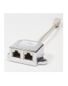 LOGILINK- Adapter T 1:1 RJ45 plug->2 x RJ45 jack, port doppler - nr 8