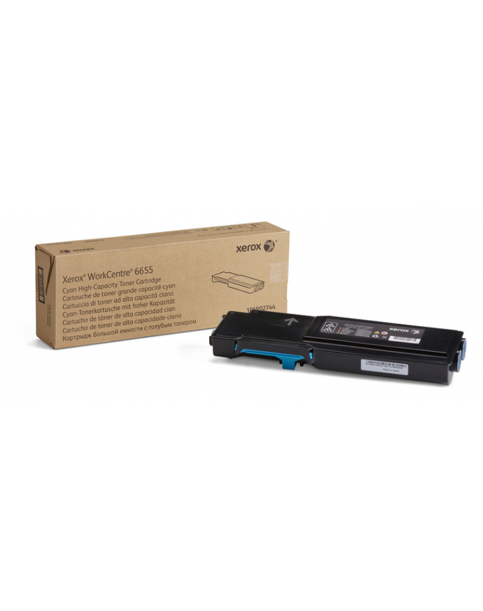 Toner Xerox cyan | 7500 str |  WorkCentre 6655 główny