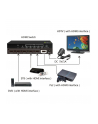 Techly Przełącznik HDMI 5/1, 5 wejść, 1 wyjście, z pilotem, 4K2K, 3D - nr 28
