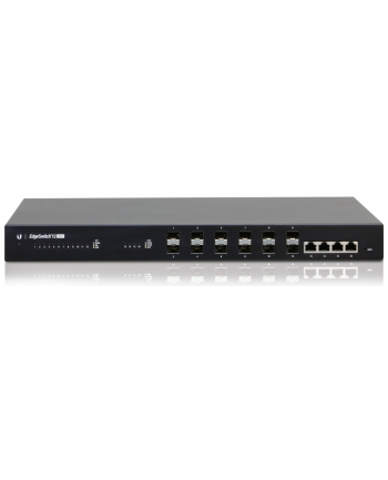 Ubiquiti Fiber Switch ES-12F 12x SFP (8x 100/1000Mbps + 4x 1G), 4x Gigabit RJ45