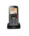 MaxCom MM462BB, Telefon GSM, Telefon Komórkowy Dla Seniora, Czarno-Srebrny - nr 1