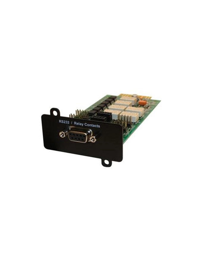 RELAY-MS Karta stykow bezpotencjalowych + RS232, standard Minislo                                                                              t, obsł główny