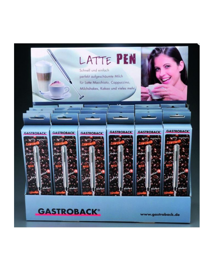 Gastroback Spieniacz do mleka 42215 LattePen silver główny