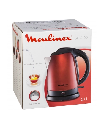 Moulinex Czajnik Subito - czarno czerwony
