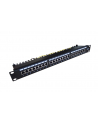 Patch panel Digitus  19'' 24-portowy ekranowany S-FTP kat. 6, 15 LGW czarny - nr 2