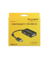 Delock Adapter Displayport 1.1 męski > VGA / HDMI / DVI żeńskie pasywne czarny - nr 5