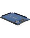 Delock Konwerter 2.5″ z 22-pinowym złączem SATA > M.2 NGFF z obudową - nr 29