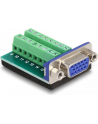 Delock Adapter VGA żeński > Terminal Block 16pin - nr 10