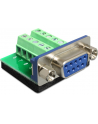 Delock Adapter Sub-D 9 pin żeński > Terminal block 10 pin - nr 14