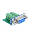 Delock Adapter Sub-D 9 pin żeński > Terminal block 10 pin - nr 5