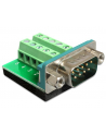 Delock Adapter Sub-D 9 pin męski > Terminal block 10 pin - nr 10