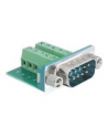 Delock Adapter Sub-D 9 pin męski > Terminal block 10 pin - nr 17