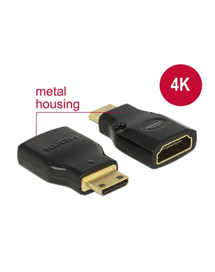 Delock adapter HDMI Micro-C(M)->HDMI(F) High Speed HDMI Ethernet 4k główny