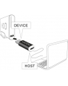 Delock Adapter USB 2.0 Micro-B z żeński (host)>USB Type-C™ 2.0 męski(urządzenie) - nr 12