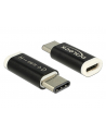 Delock Adapter USB 2.0 Micro-B z żeński (host)>USB Type-C™ 2.0 męski(urządzenie) - nr 18