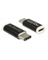 Delock Adapter USB 2.0 Micro-B z żeński (host)>USB Type-C™ 2.0 męski(urządzenie) - nr 3