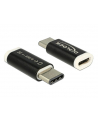 Delock Adapter USB 2.0 Micro-B z żeński (host)>USB Type-C™ 2.0 męski(urządzenie) - nr 4