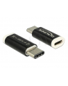 Delock Adapter USB 2.0 Micro-B z żeński (host)>USB Type-C™ 2.0 męski(urządzenie) - nr 6