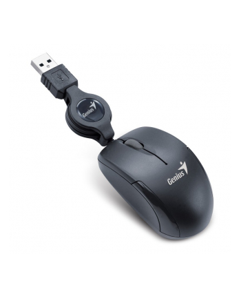 Mysz Genius Micro Traveler V2, USB, czarna