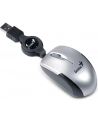 Mysz Genius Micro Traveler V2, USB, srebrna - nr 1