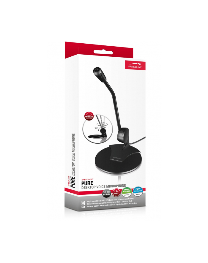 Speedlink PURE Desktop Voice Micro. black główny
