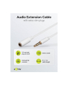 Przedłużacz 5m jack 3.5mm white - nr 4