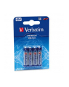 Baterie alkaliczne Verbatim AAA 4szt - nr 1