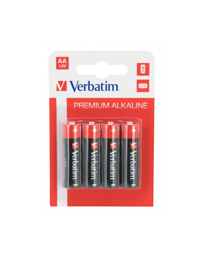 Baterie alkaliczne Verbatim AA 4szt główny