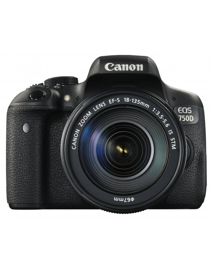 Canon EOS 750D Kit (18-135 STM) czarny + Canon objektyw główny