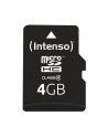Intenso microSD 4GB 5/21 Class 4 +Adapter - nr 11